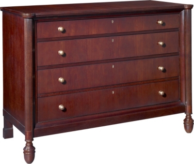 Reeded Column Chest