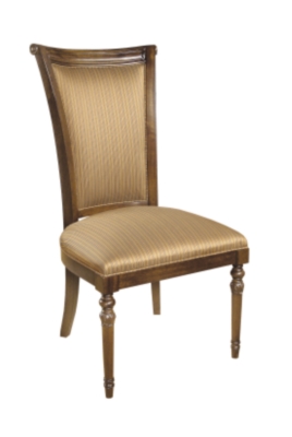<Regency Upholstered Side Chair