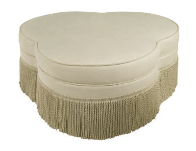 Cloverleaf Ottoman