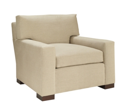 Silhouettes Wide Square Arm Chair