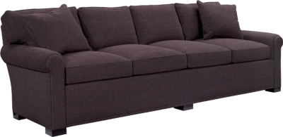 Silhouettes Made To Measure Raised Panel Lawson Arm Sofa