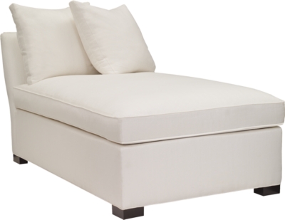 <Silhouettes Made To Measure Armless Chaise