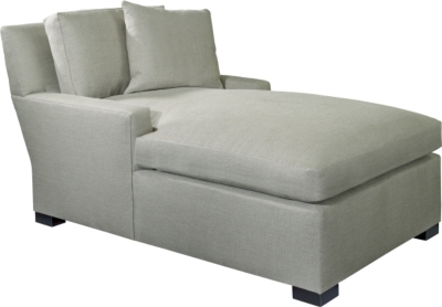 <Silhouettes Made To Measure Medium Square Arm Chaise