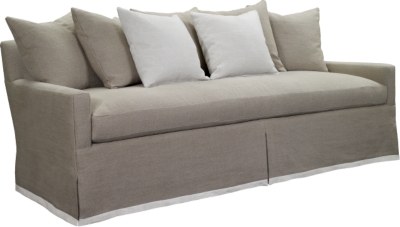 Silhouettes Sofa with Dressmaker Skirt