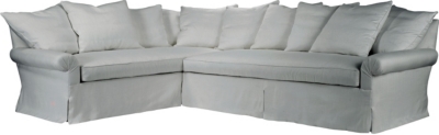 Silhouettes Made To Measure Left-Arm Facing Corner Sofa