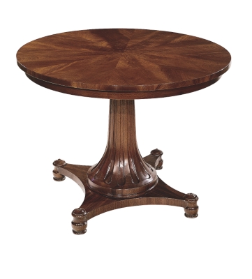 <Round Dining Table Top & Base