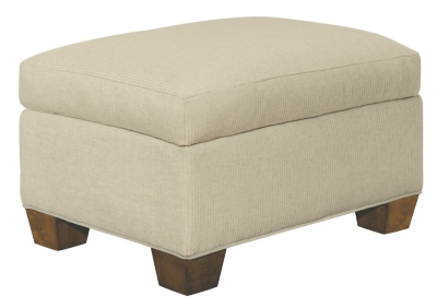 MacDonald Exposed Leg Ottoman - Made To Measure