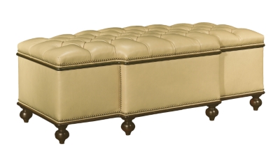 <Wyland Storage Ottoman with Bun Feet