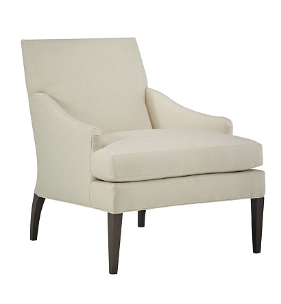 Maud Lounge Chair with Tapered Legs from the Hartwood collection 