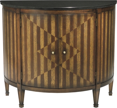Continental Demi-Lune Cabinet