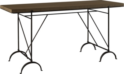 Riis Console with Wood Top