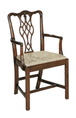 <Massachusetts Chippendale Arm Chair