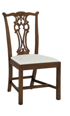 <Rhode Island Chippendale Side Chair