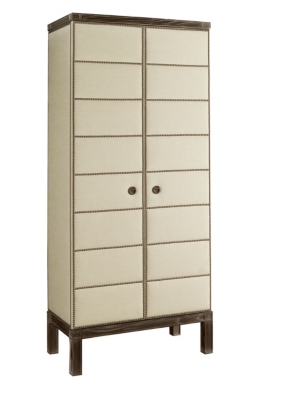 Muse Tall Upholstered Cabinet in Group One Fabrics