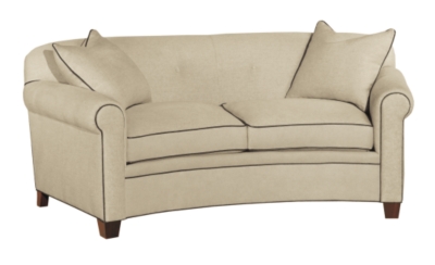 <Christian Curved Sofa