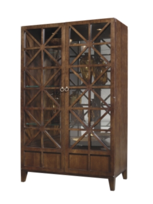 Cleo Glass Shelf Cabinet