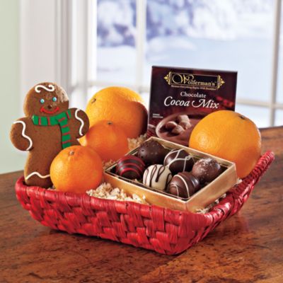 Cozy Christmas Basket