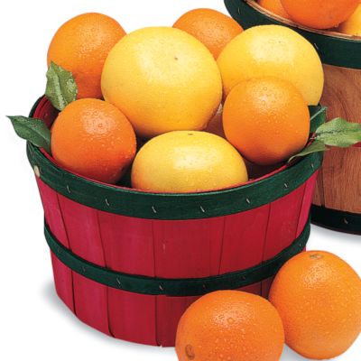Oranges Peck Basket
