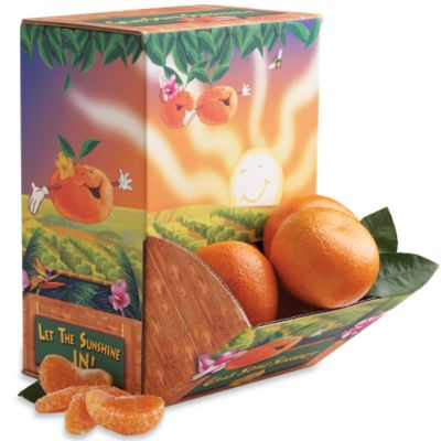Tangerine Counter Pack Fresh Fruit Gift