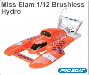 Miss Elam 1/12 Brushless Hydro