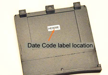 Date Code Location