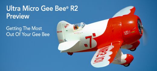 E-flite UMX Gee Bee® R2