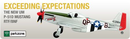 Micro P51D Mustang
