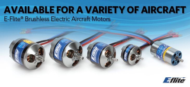 E-flite Brushless Motors