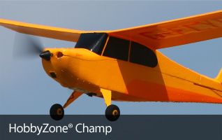 HobbyZone Champ RTF Beginner RC Airplane Ready to Fly