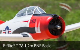 E-flite T-28 Trojan 1.2m BNF Basic