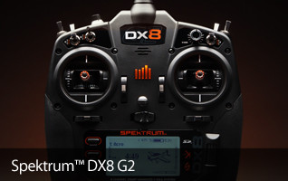 DX8 G2 Spektrum DSMX Aircraft Transmitter Radio Controller