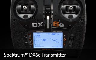 Spektrum DX6e DSMX Aircraft Helicopter Drone Transmitter Controller Radio