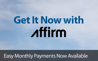 Monthly Payments Now Available with Affirm Credit Financing