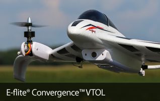 E-flite Convergence VTOL Vertical Take Off and Landing Preorder