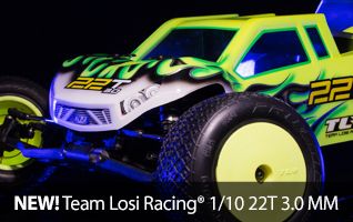 TLR Team Losi Racing 22T 3.0 Mid Motor MM Race Truck Kit TLR03011