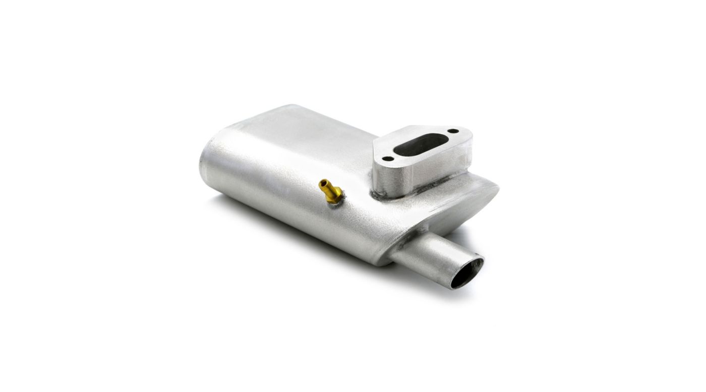 Inverted RoundCowl Muffler Evolution 20GX HorizonHobby