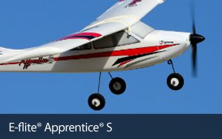 E-flite Apprentice S Trainer SAFE Scale RC Airplane