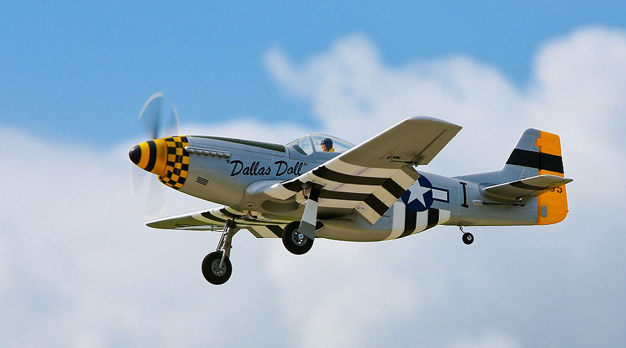 What is the P-51 Mustang fighter plane?