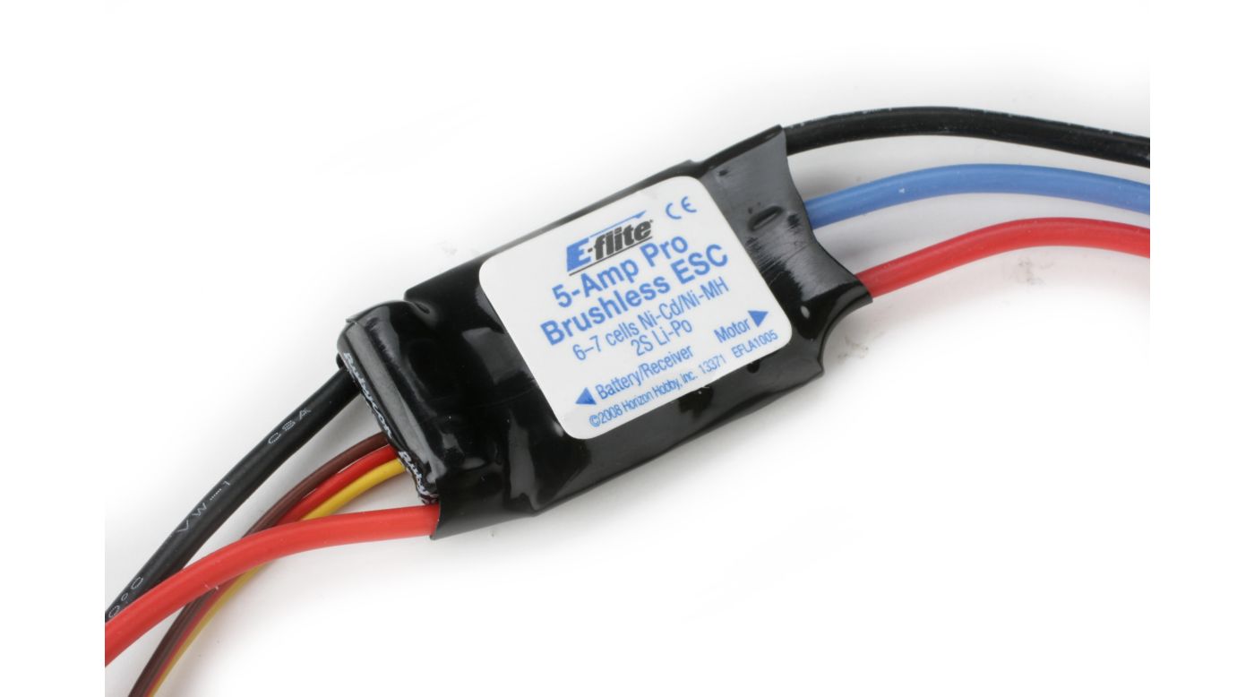 5 Amp Pro Brushless Esc Horizonhobby