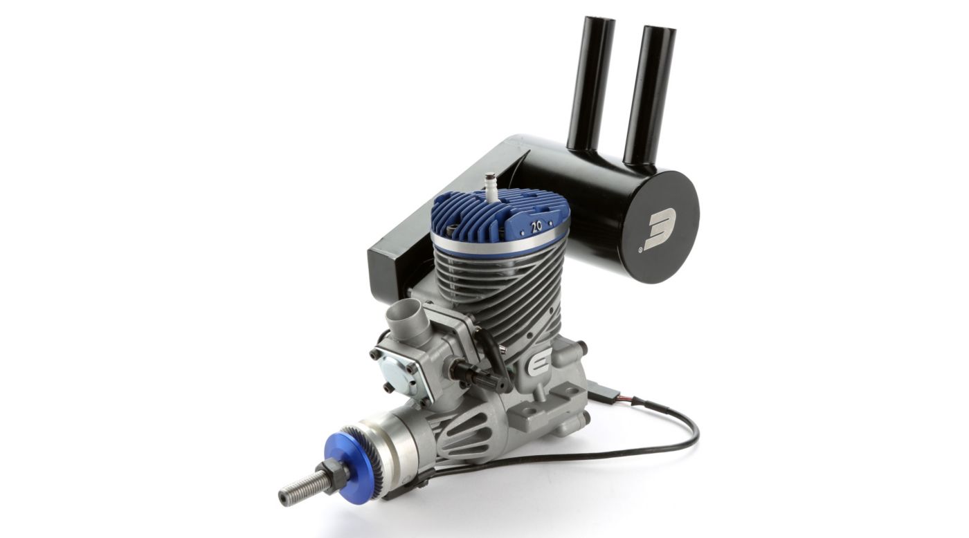 Image for 20GX 20cc (1.20 cu. in.) Gas Engine with Pumped Carb from HorizonHobby