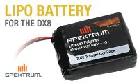 DX8 Lipo Battery