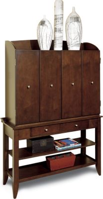 <11921-13  : Meridien Media Center Hutch, Dark