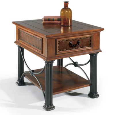 <11924-07  : Providence Rectangular End Table (Cherry Finish)