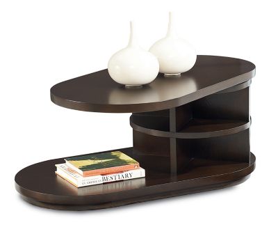Pike Oval Swivel Coffee Table