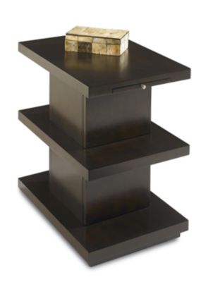 <14001-21  : Bank 2 Tier End Table With Tray