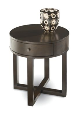 <14001-22  : Compass Round End Table