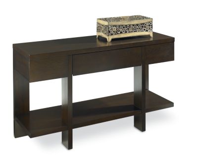 <14001-41  : Exhibit TV Console With Drop-Down Drawer