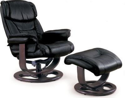 <18555  : Angelo Reclining Chair & Ottoman