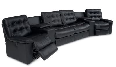 <224 SECT  : Dream Machine Reclining Sectional