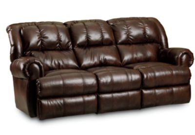 <323-39  : Evans Pad-Over-Chaise Double Reclining Sofa